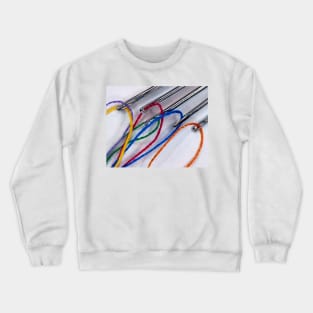 Threaded needles Crewneck Sweatshirt